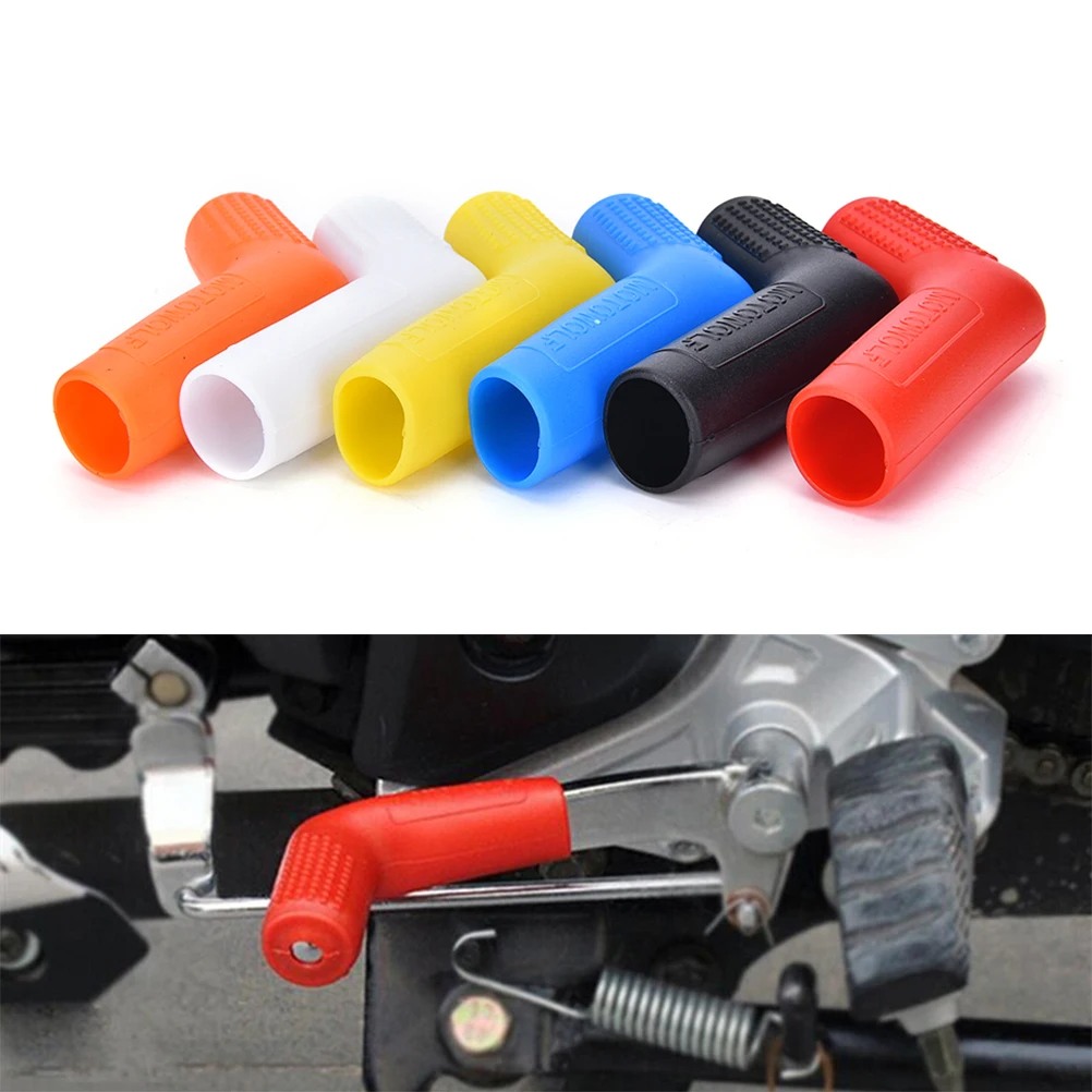 Rubber Clips Shift Sock motorcycle Gear Shoe Protector - Sport Bike Accessory black Fits shifters up to 3/4" wide and 2" long
Rubber Clips Shift Sock motorcycle Gear Shoe Protector - Sport Bike Accessory black Fits shifters up to 3/4" wide and 2" long