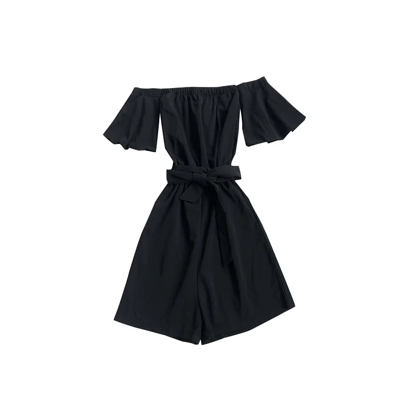 2021 Summer New Sexy Temperament One-way Collar Strapless Short-sleeved Slim Wide-leg Jumpsuit Women
2021 Summer New Sexy Temperament One-way Collar Strapless Short-sleeved Slim Wide-leg Jumpsuit Women