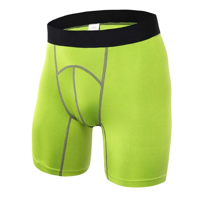 Мужские облегающие Короткие Компрессионные шорты для фитнеса спортивные штаны