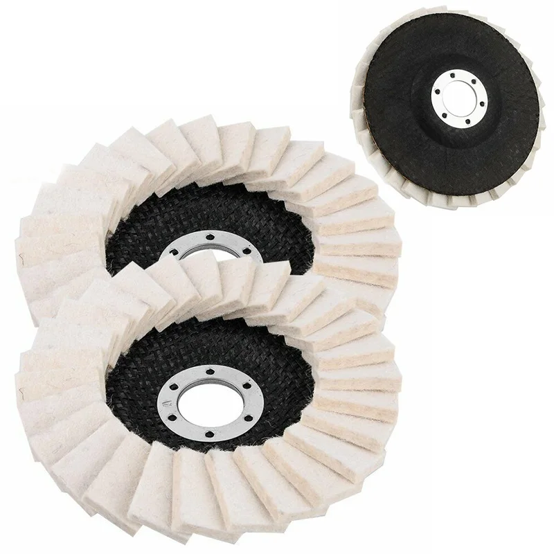 1PC 5 Inch 125mm Wool Polishing Wheel Buffing Pads Angle Grinder Wheel Felt Polishing Disc For Metal Marble Glass Ceramics
1PC 5 Inch 125mm Wool Polishing Wheel Buffing Pads Angle Grinder Wheel Felt Polishing Disc For Metal Marble Glass Ceramics