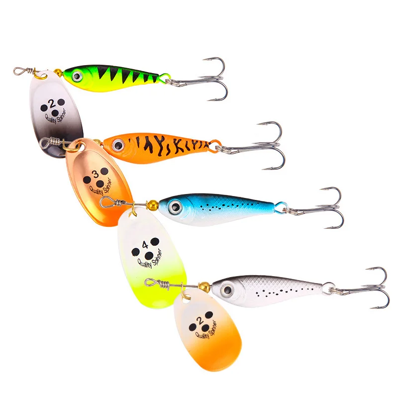 1Pcs Rotating Metal Spinner Fishing Lures 11g 15g 20g Sequins Iscas Lures Artificial Hard Bait 3D Eyes Bass Pike Fishing Tackle
1Pcs Rotating Metal Spinner Fishing Lures 11g 15g 20g Sequins Iscas Lures Artificial Hard Bait 3D Eyes Bass Pike Fishing Tackle