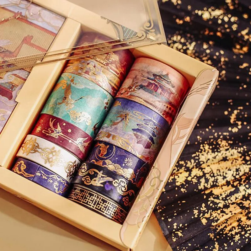 20 Pcs/Set Retro Chinese Style Masking Washi Tape Set Decorative Adhesive Tape for Diy Scrapbooking Sticker Label
20 Pcs/Set Retro Chinese Style Masking Washi Tape Set Decorative Adhesive Tape for Diy Scrapbooking Sticker Label