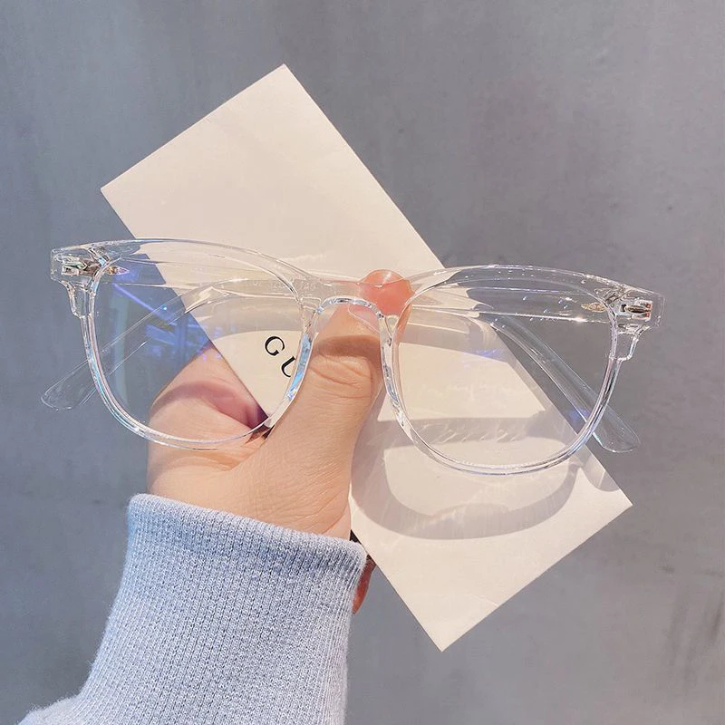 Fashion Blue Light Blocking Glasses Transparent Frame Office Computer Goggles Anti Blue Rays Eyeglasses Women Vision Care
Fashion Blue Light Blocking Glasses Transparent Frame Office Computer Goggles Anti Blue Rays Eyeglasses Women Vision Care