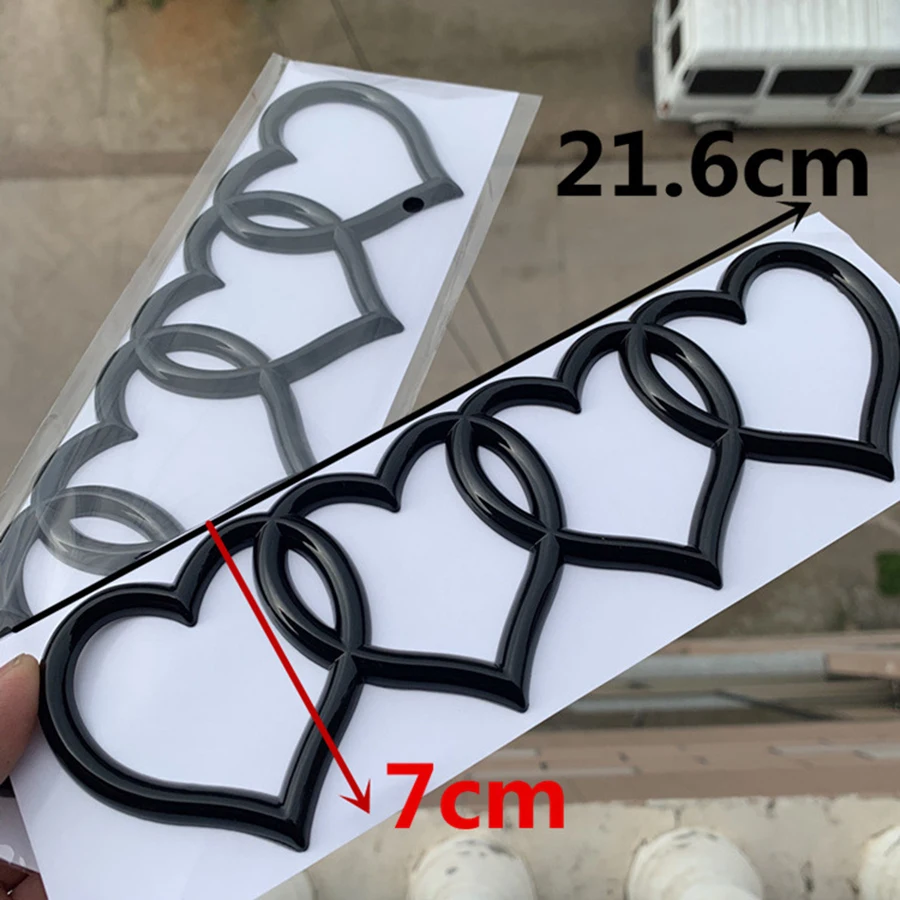 Glossy Black Love Heart Rear Emblem Badge Decal Replacement for Audi A3 A4 B8 B6 B7 A6 C6 C5 C7 A8 Q3 Q5 Q7 RS3 TT Logo Sticker
Glossy Black Love Heart Rear Emblem Badge Decal Replacement for Audi A3 A4 B8 B6 B7 A6 C6 C5 C7 A8 Q3 Q5 Q7 RS3 TT Logo Sticker