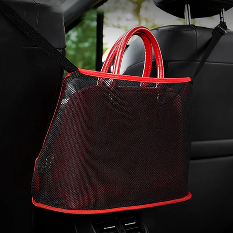 Universal Car Handbag Storage Net Pocket Storage Supplies Between The Two Seats Of The Car Suspension Type Car Storage Bag
Universal Car Handbag Storage Net Pocket Storage Supplies Between The Two Seats Of The Car Suspension Type Car Storage Bag