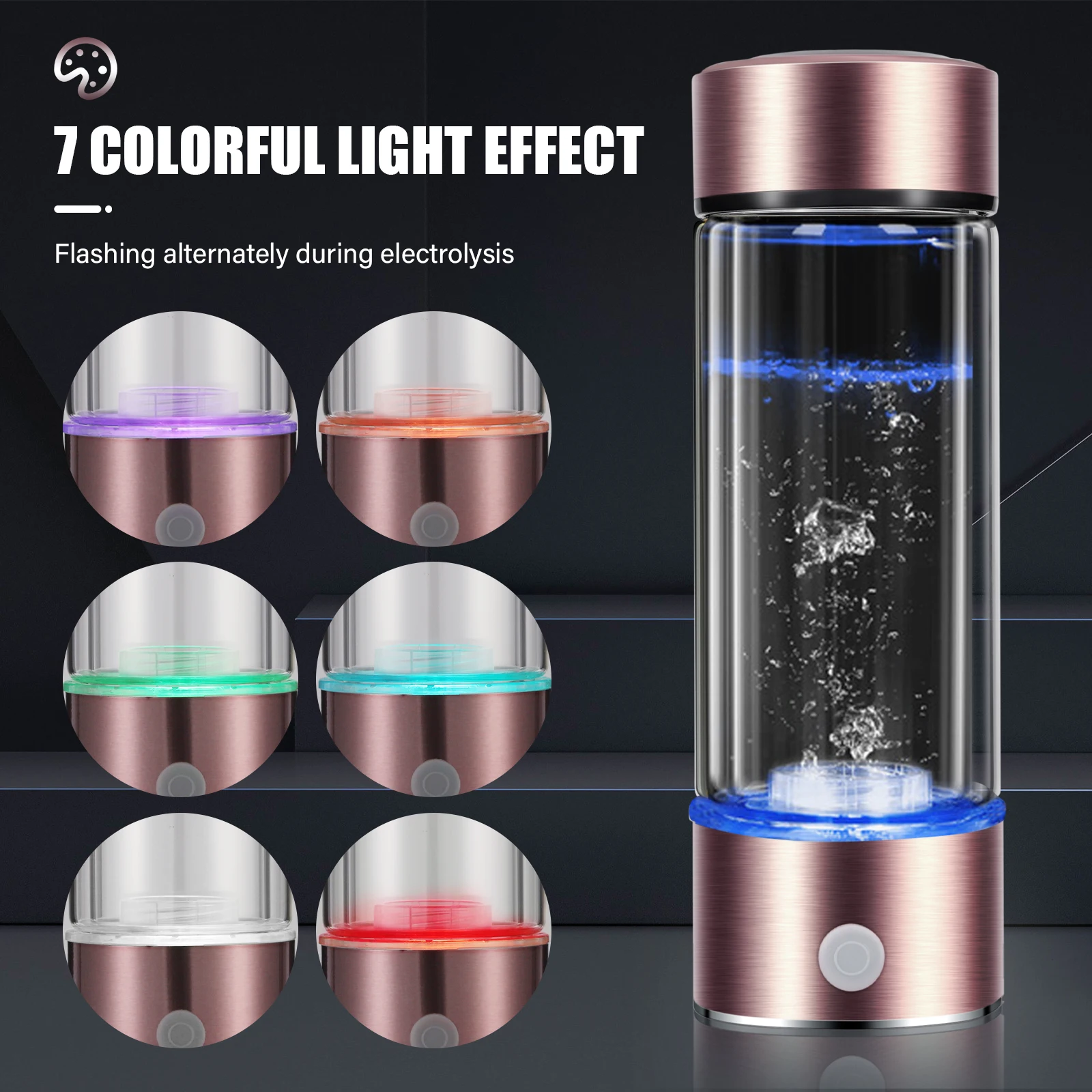 Hydrogen-Rich Water Cup Ionizer Maker Generator Super Antioxidants ORP Hydrogen Bottle
Hydrogen-Rich Water Cup Ionizer Maker Generator Super Antioxidants ORP Hydrogen Bottle