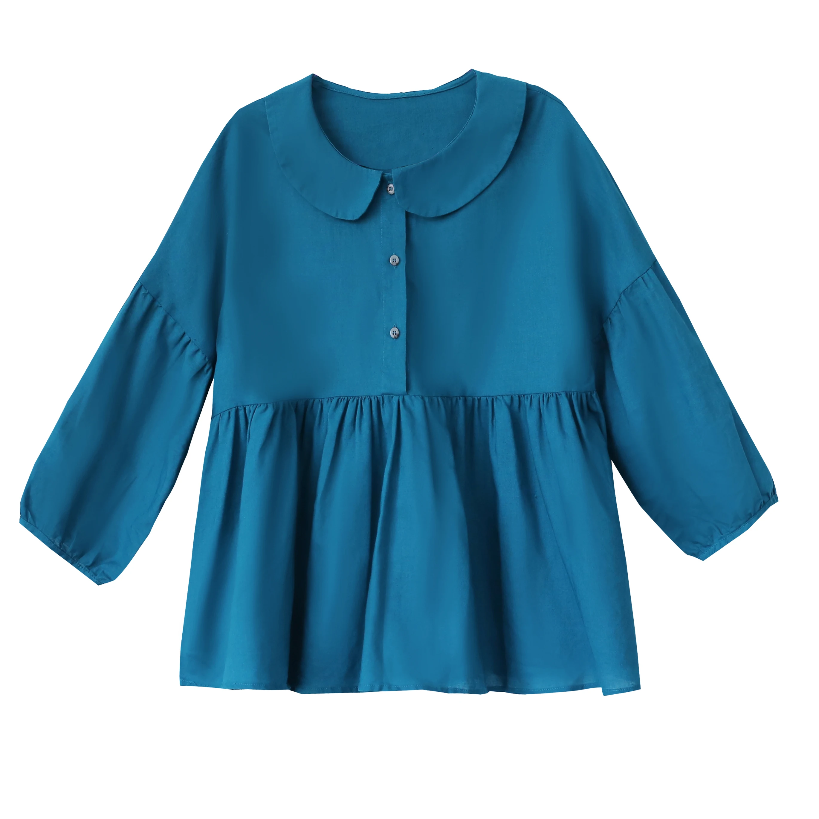 2021 Spring New Korean Style Long-Sleeved Shirt Women's Design Sense Minority All-Match Loose-Fitting Peasant Blouse Cotton and
2021 Spring New Korean Style Long-Sleeved Shirt Women's Design Sense Minority All-Match Loose-Fitting Peasant Blouse Cotton and