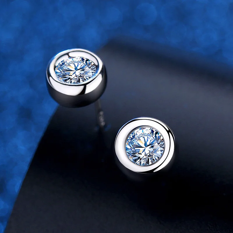 Женские серьги-гвоздики из серебра 0,5 пробы с муассанитом, 925 карат, D
Женские серьги-гвоздики из серебра 0,5 пробы с муассанитом, 925 карат, D