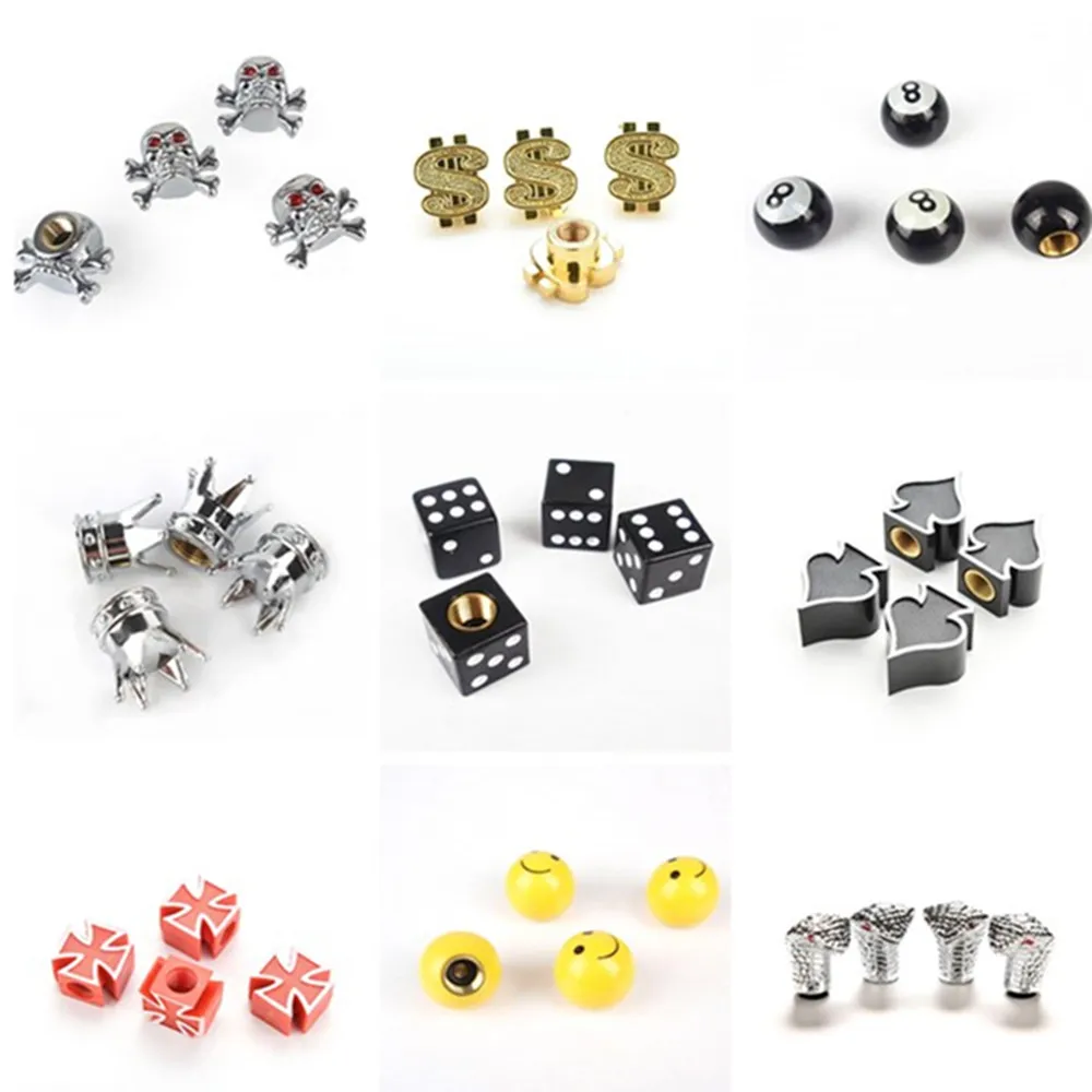 4Pcs Multi Bicycle Tire Valve Caps Dice Ball Star Crown Shape Bike Tyre Wheel Stem Air Valve Cap Auto Truck Airtight Caps
4Pcs Multi Bicycle Tire Valve Caps Dice Ball Star Crown Shape Bike Tyre Wheel Stem Air Valve Cap Auto Truck Airtight Caps