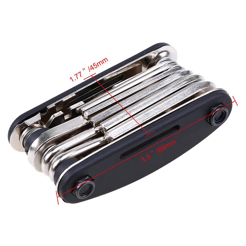 POSSBAY 15 in 1 Multi-function Motorcycle Repair Tool Allen Key Multi Hex Wrench Screwdriver For Harley Yamaha Honda Suzuki
POSSBAY 15 in 1 Multi-function Motorcycle Repair Tool Allen Key Multi Hex Wrench Screwdriver For Harley Yamaha Honda Suzuki