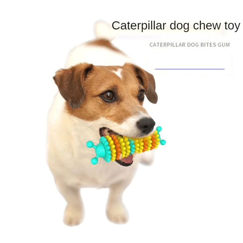 Dog Molar Stick May New Caterpillar Dog Chewing Toy TPR Dog Toothbrush Oral Care Tooth Cleaning Props Pet Supplies
Dog Molar Stick May New Caterpillar Dog Chewing Toy TPR Dog Toothbrush Oral Care Tooth Cleaning Props Pet Supplies