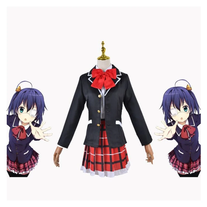 Женский костюм для Хэллоуина для вечеринки, аниме «Love Chunibyo», другие бреда, школьная униформа для девочек Rikka Takanashi, костюм для косплея
Женский костюм для Хэллоуина для вечеринки, аниме «Love Chunibyo», другие бреда, школьная униформа для девочек Rikka Takanashi, костюм для косплея
