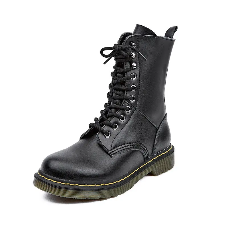 ERRFC New Luxury Womens Black Fashion Boots British Ladies Mid Calf Botas For Woman Trending Casual Shoes Motorcycle Girls 36-40
ERRFC New Luxury Womens Black Fashion Boots British Ladies Mid Calf Botas For Woman Trending Casual Shoes Motorcycle Girls 36-40