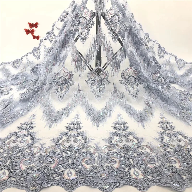 French Lace fabric African Lace Fabric 2020 High Quality Lace French Net Lace Fabrics With Sequins For Party Dresses r18-18
French Lace fabric African Lace Fabric 2020 High Quality Lace French Net Lace Fabrics With Sequins For Party Dresses r18-18