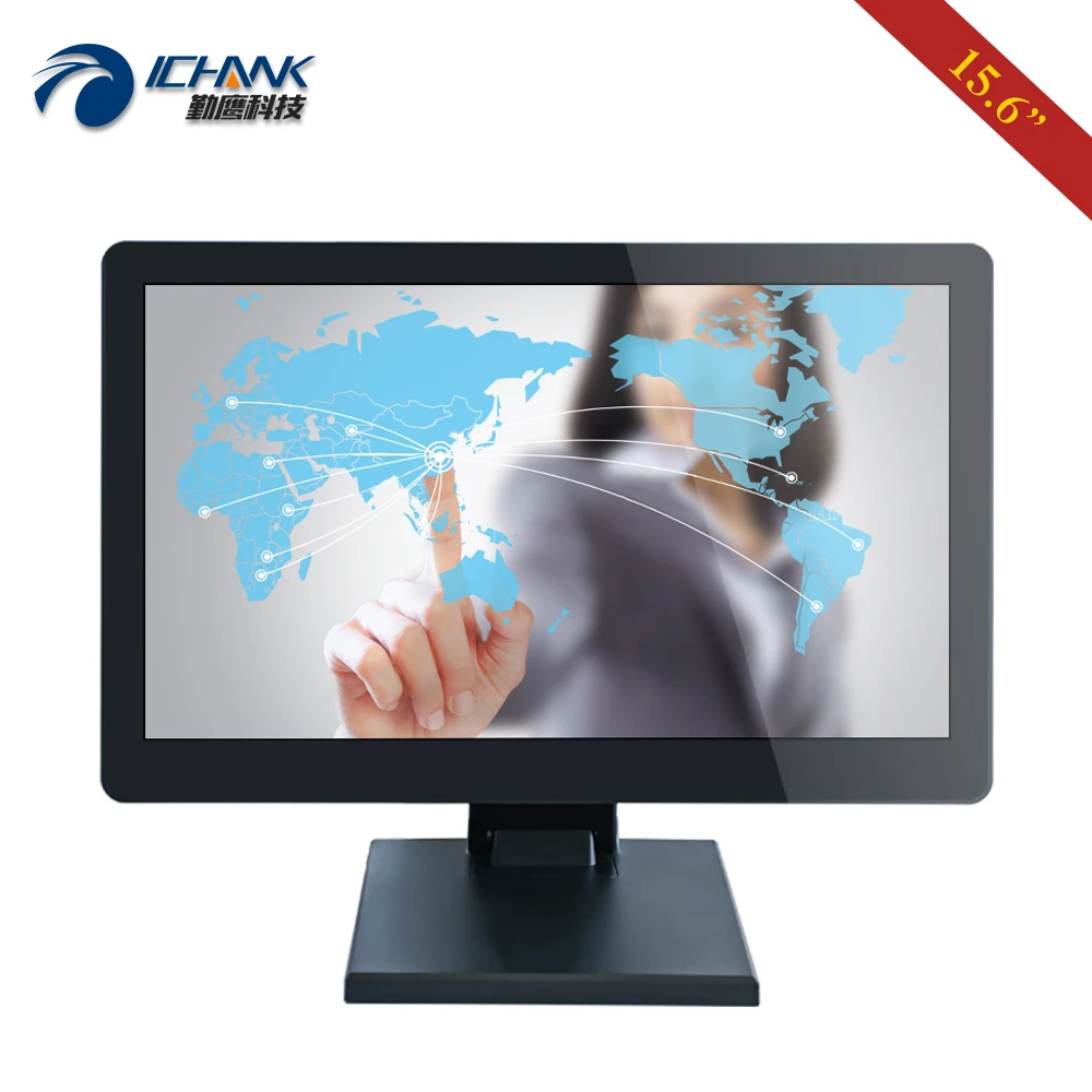 15.6" inch Monitor 1920x1080p IPS HDMI-in Pure Flat Waterproof Resistive Touch Widescreen with Metal Folding Base ZP156JC-252R
15.6" inch Monitor 1920x1080p IPS HDMI-in Pure Flat Waterproof Resistive Touch Widescreen with Metal Folding Base ZP156JC-252R