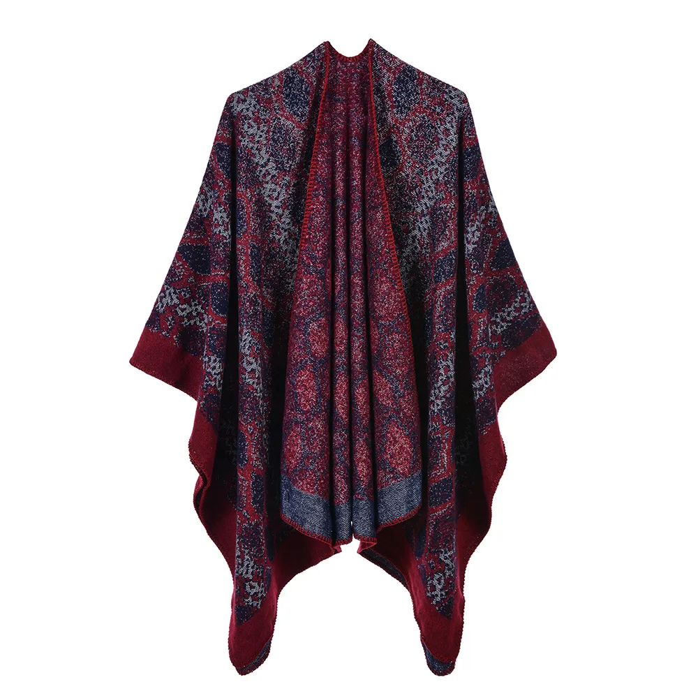 Ladies Autumn And Winter Fashion Street Simple Shawl Travel Warm Double-sided Faux Cashmere Cloak Computer Knitted
Ladies Autumn And Winter Fashion Street Simple Shawl Travel Warm Double-sided Faux Cashmere Cloak Computer Knitted