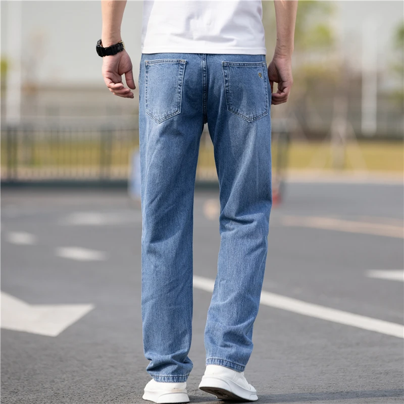 2021 summer cotton loose straight-leg lightweight jeans classic brand embroidery youth men's casual thin denim jeans large size
2021 summer cotton loose straight-leg lightweight jeans classic brand embroidery youth men's casual thin denim jeans large size