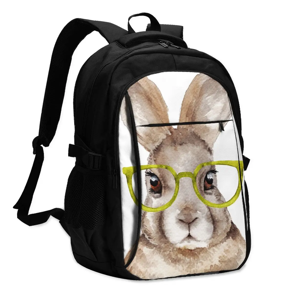 USB для езды на велосипеде, для путешествий и занятий спортом универсальный рюкзак акварель портрет кролик в очках для школьников
USB для езды на велосипеде, для путешествий и занятий спортом универсальный рюкзак акварель портрет кролик в очках для школьников