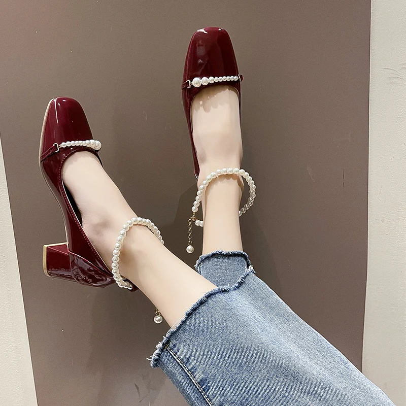 Women's Shoes With Straps Sexy Heels Square Toe All-Match Brief Pumps 2021 Sandals Ladies Buckle Crossdressers Casual Beige Slim
Women's Shoes With Straps Sexy Heels Square Toe All-Match Brief Pumps 2021 Sandals Ladies Buckle Crossdressers Casual Beige Slim