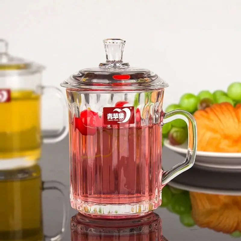 Glass Cup Heat-resistant Foam Cup with Lid Household Lead-free Transparent Tea Cup with Tea Cup Office Cup Black Oolong Tea
Glass Cup Heat-resistant Foam Cup with Lid Household Lead-free Transparent Tea Cup with Tea Cup Office Cup Black Oolong Tea