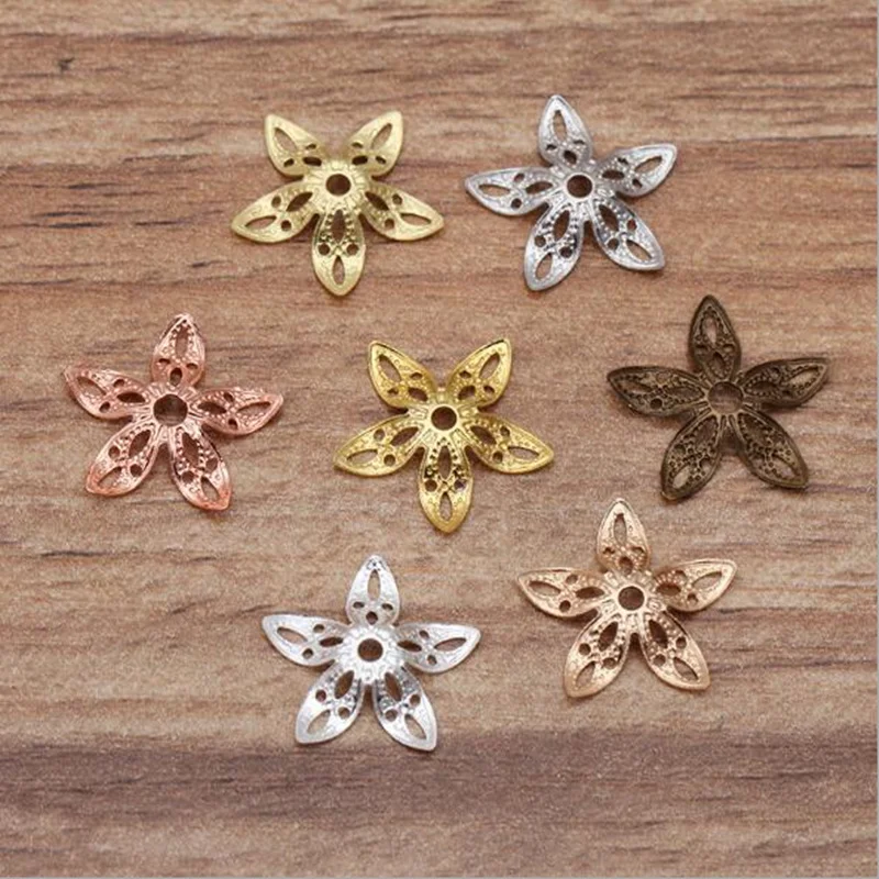 50pcs/lot 15mm Flower Loose Flower Spacer Bead Caps For Diy Jewelry Making Necklace Handmade Finding Accessories
50pcs/lot 15mm Flower Loose Flower Spacer Bead Caps For Diy Jewelry Making Necklace Handmade Finding Accessories