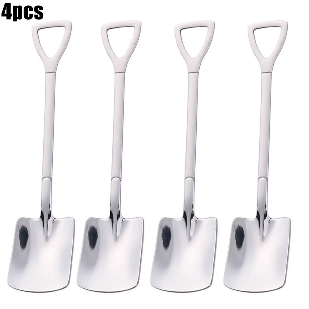 4-piece Coffee Spoon Tableware Set Stainless Steel Retro Shovel Ice Cream Spoon Creative Spoon Tea Spoon Watermelon Spoon
4-piece Coffee Spoon Tableware Set Stainless Steel Retro Shovel Ice Cream Spoon Creative Spoon Tea Spoon Watermelon Spoon