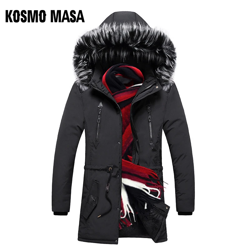 KOSMO MASA Warm Long Winter Jacket Mens Hooded Waterproof Military Big Size Jacket Fur Parka Overcoats Cotton Coat For Men MP040
KOSMO MASA Warm Long Winter Jacket Mens Hooded Waterproof Military Big Size Jacket Fur Parka Overcoats Cotton Coat For Men MP040