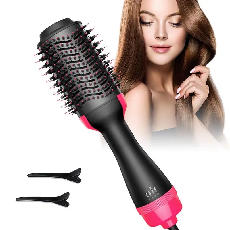 Multifunction One Step Hair Dryer Hot Air Brush Hair Straightener Curler Comb Roller Electric Iron Blow Dryer Brush Styler
Multifunction One Step Hair Dryer Hot Air Brush Hair Straightener Curler Comb Roller Electric Iron Blow Dryer Brush Styler