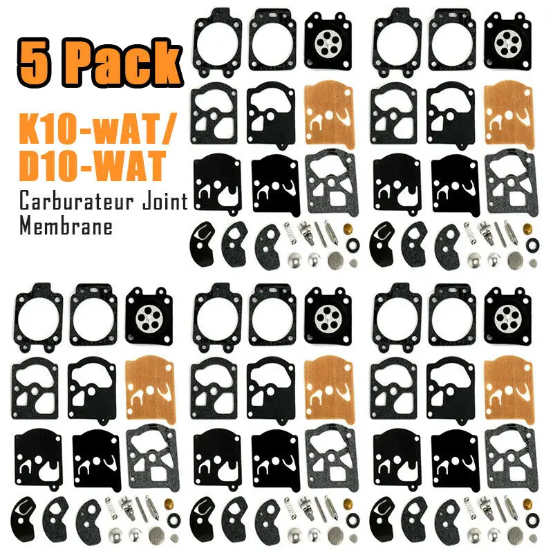 5 Pack Repair Kit Carburetor Diaphragm Seal For Walbro K10-WAT Wa / D10-WAT Carburetor Diaphragm Repair Kit Garden Supplies
5 Pack Repair Kit Carburetor Diaphragm Seal For Walbro K10-WAT Wa / D10-WAT Carburetor Diaphragm Repair Kit Garden Supplies