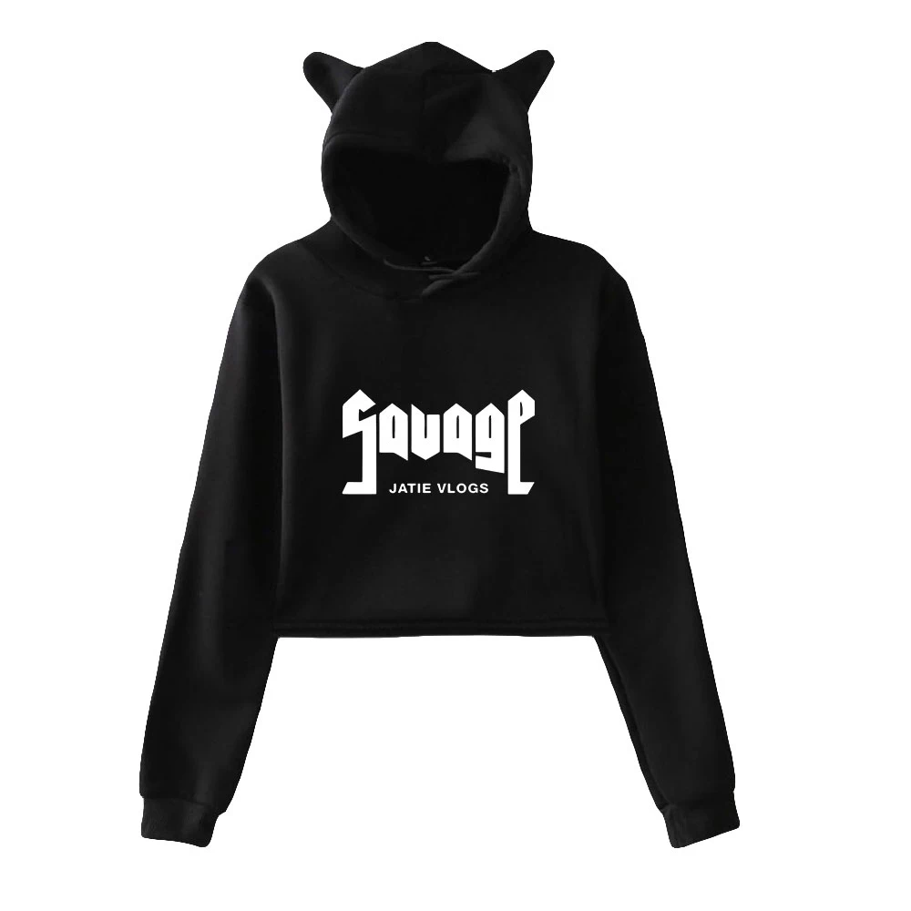 Jatie Vlogs Cat Ear Hoodies Women Long Sleeve Hooded Crop Sweatshirts Hot Sale Casual Streetwear Clothes
Jatie Vlogs Cat Ear Hoodies Women Long Sleeve Hooded Crop Sweatshirts Hot Sale Casual Streetwear Clothes