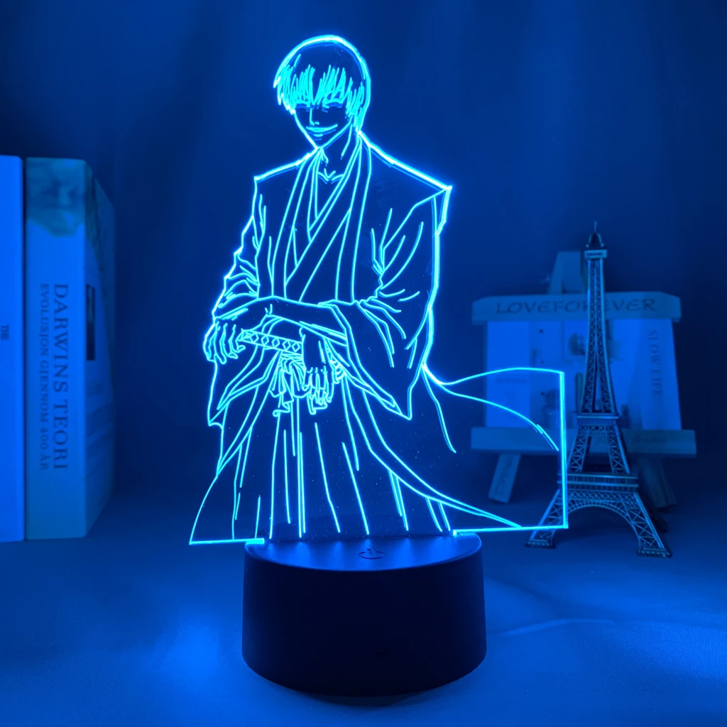 Аниме, 3d лампа, отбеливатель, Джин Ichimaru для спальни, декор, светильник, крутой подарок на день рождения, акриловый светодиодный ночник, отбел...
Аниме, 3d лампа, отбеливатель, Джин Ichimaru для спальни, декор, светильник, крутой подарок на день рождения, акриловый светодиодный ночник, отбел...