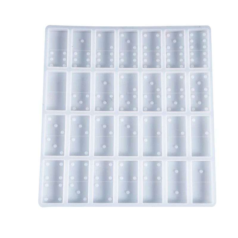 Crystal Epoxy Resin Game Mold Dominoes Casting Silicone Mould DIY Crafts Jewelry Making Tools
Crystal Epoxy Resin Game Mold Dominoes Casting Silicone Mould DIY Crafts Jewelry Making Tools