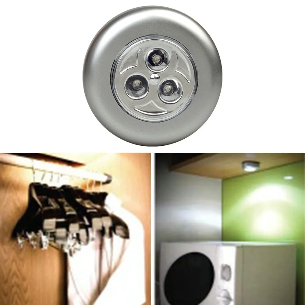 LED Touch Control Night Light Battery Powered Button Light Under Cabinet Closet Push Stick On Lamp For Home Kitchen Bedroom
LED Touch Control Night Light Battery Powered Button Light Under Cabinet Closet Push Stick On Lamp For Home Kitchen Bedroom