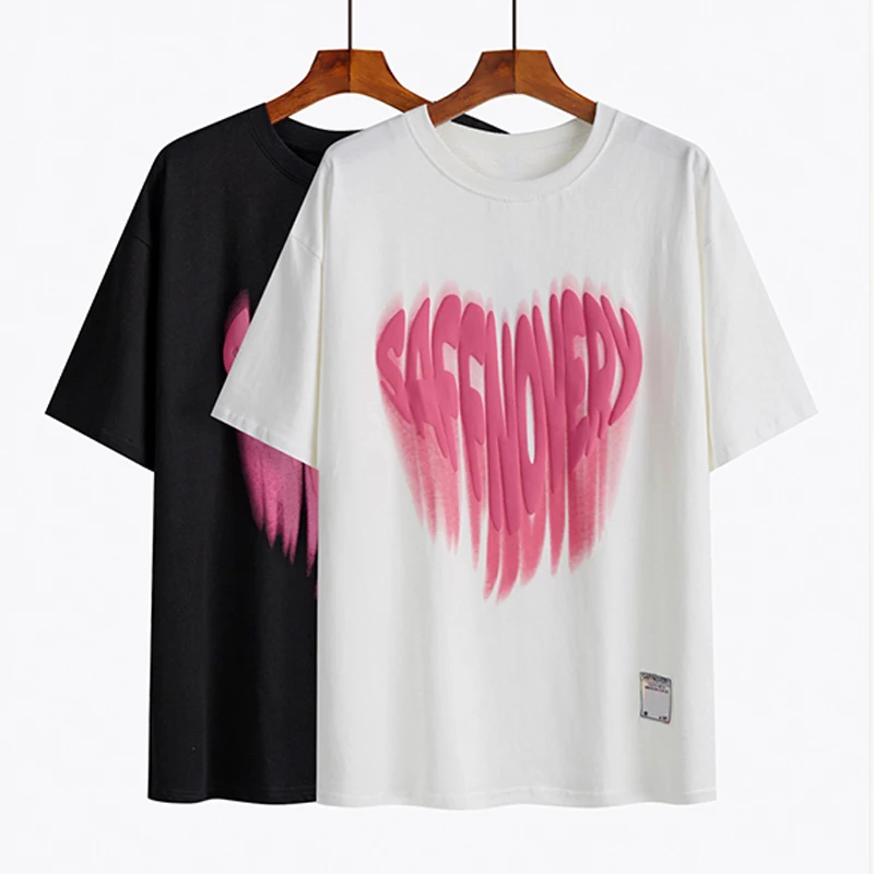 Elliexi White Letter Print T Shirt Women Short Sleeve O Neck Loose Tshirt Love Style Sweet Summer Harajuku New T shirt Long Tops
Elliexi White Letter Print T Shirt Women Short Sleeve O Neck Loose Tshirt Love Style Sweet Summer Harajuku New T shirt Long Tops