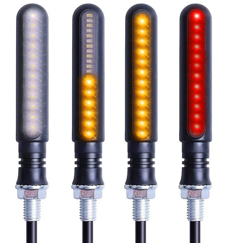 2Pcs Universal LED Motorcycle Turn Signal Light Waterproof Amber Flasher Indicator Blinker Rear Lamp Accessories
2Pcs Universal LED Motorcycle Turn Signal Light Waterproof Amber Flasher Indicator Blinker Rear Lamp Accessories