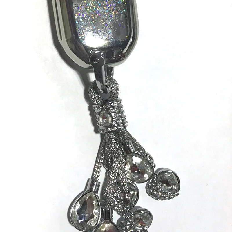 Car Key Soft Plating Protective Shell Case Cover Key Keyless Remote FOB Shell Key Chains Shiny Crystal Key Chain(Silver)
Car Key Soft Plating Protective Shell Case Cover Key Keyless Remote FOB Shell Key Chains Shiny Crystal Key Chain(Silver)