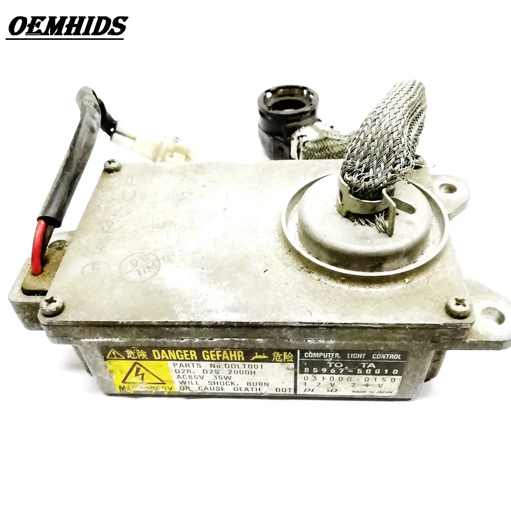 Компьютерное управление светильник 85967-50010 D2S D2R HID Балласт OEM Xenon оригинальный использованный 031000-0150 модуль управления головсветильник ением
Компьютерное управление светильник 85967-50010 D2S D2R HID Балласт OEM Xenon оригинальный использованный 031000-0150 модуль управления головсветильник ением