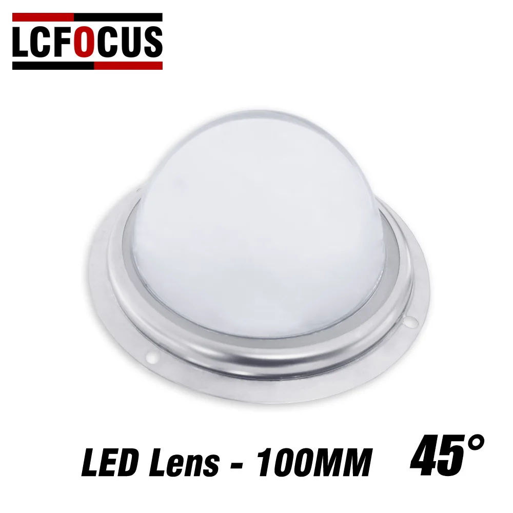 LED Lens 45 Degree Optical Glass100mm + Mirror Collimator + 20W 30W 50W 100W 120W High Power Led Core Chip Fixing Bracket
LED Lens 45 Degree Optical Glass100mm + Mirror Collimator + 20W 30W 50W 100W 120W High Power Led Core Chip Fixing Bracket