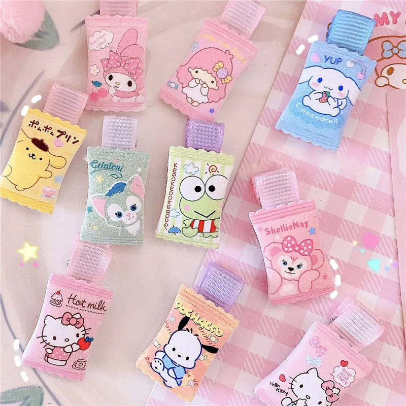 Заколка для волос Kawaii My Melody Cinnamoroll в стиле Харадзюку ярких цветов, аксессуары для волос, заколка для головы, подарок для девушки с сердцем
Заколка для волос Kawaii My Melody Cinnamoroll в стиле Харадзюку ярких цветов, аксессуары для волос, заколка для головы, подарок для девушки с сердцем