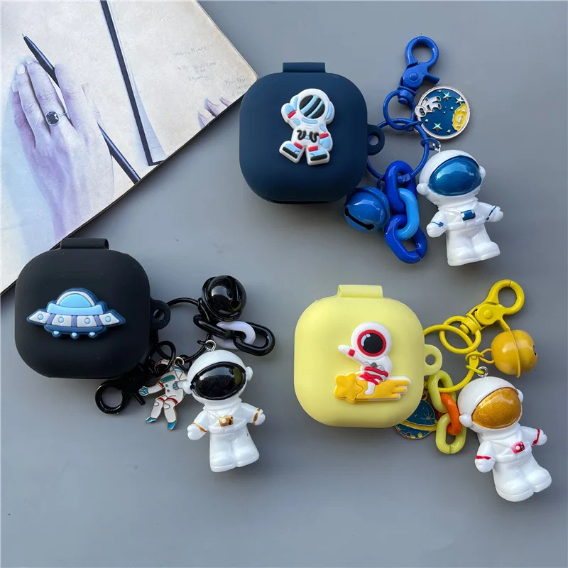 Earphone Case for Samsung Galaxy Buds Live/Buds2 Headphone Shockproof Cover for Galaxy Buds pro case with Astronaut keychain
Earphone Case for Samsung Galaxy Buds Live/Buds2 Headphone Shockproof Cover for Galaxy Buds pro case with Astronaut keychain
