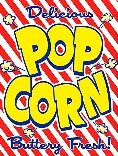 Metal Sign Great Aluminum Tin Sign POP Corn Advertising Wall Sign Retro Style Sign 12" X 8"
Metal Sign Great Aluminum Tin Sign POP Corn Advertising Wall Sign Retro Style Sign 12" X 8"
