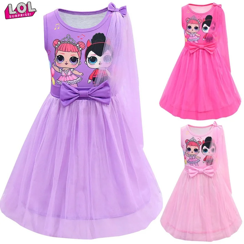 Lol Surprise Doll New Cartoon Fashion Girls Net Gauze Dress High-end Summer Dress Princess Dress Kids Clothes Girls Girl Outfits
Lol Surprise Doll New Cartoon Fashion Girls Net Gauze Dress High-end Summer Dress Princess Dress Kids Clothes Girls Girl Outfits