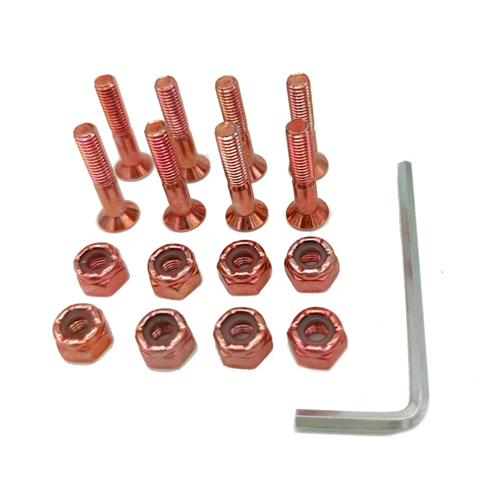 8pcs Skateboard Longboard Electric Scooter Hoverboard Skateboard For RidingScrew 1 Inch Color Plating 25mm Bridge Screw
8pcs Skateboard Longboard Electric Scooter Hoverboard Skateboard For RidingScrew 1 Inch Color Plating 25mm Bridge Screw
