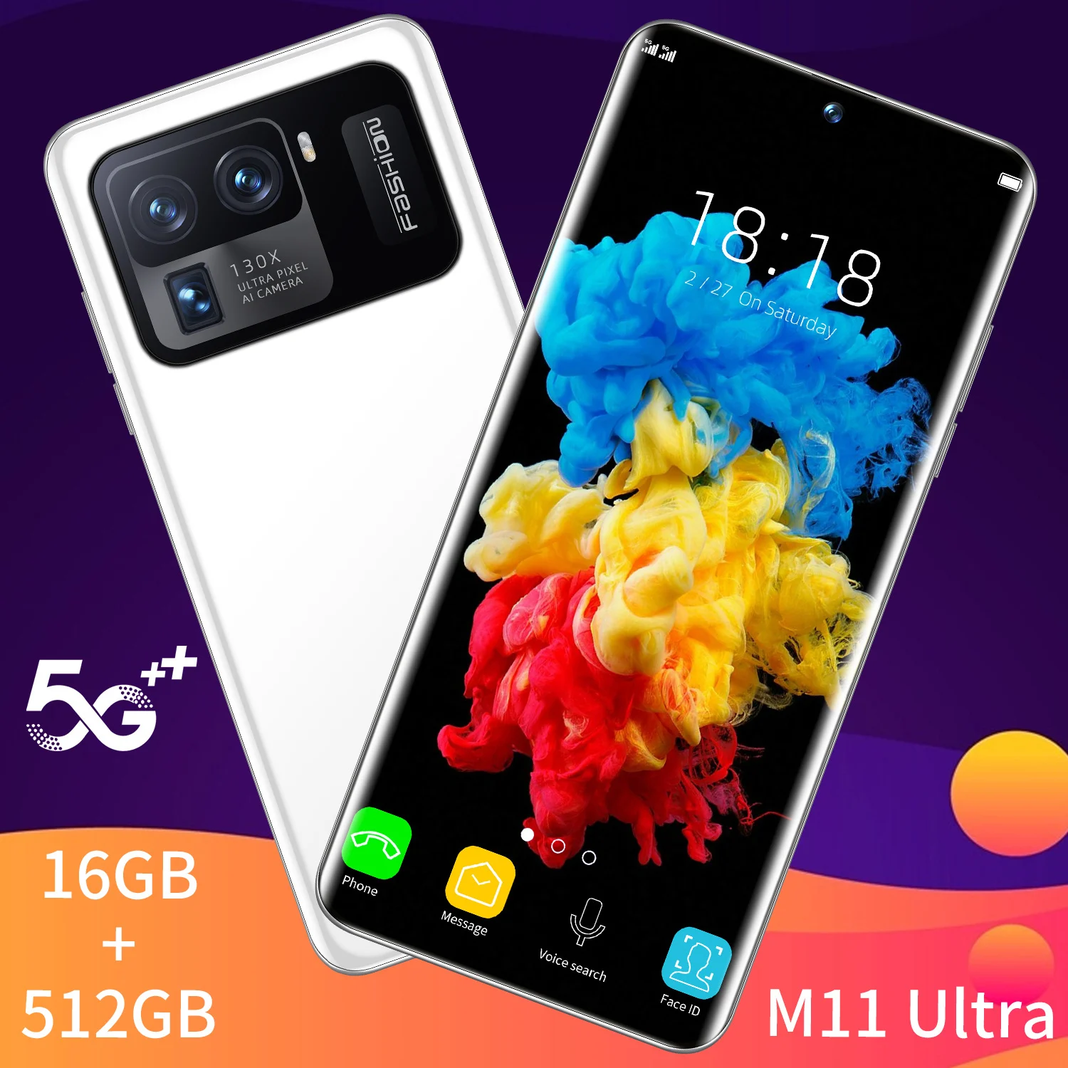 Global Version 7.3inch Xiao M11 Ultra Smartphone 6800mAh Battery 12+512GB Android 10.0 5G Network Phone Support Google Play GPS
Global Version 7.3inch Xiao M11 Ultra Smartphone 6800mAh Battery 12+512GB Android 10.0 5G Network Phone Support Google Play GPS