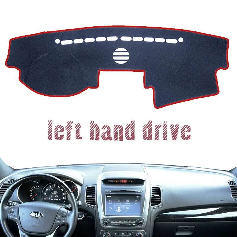 Защитный коврик для приборной панели с защитой от УФ-лучей, коврик для KIA Sorento 2013-2014 XM, солнцезащитный коврик для лица, автомобильные аксессуары 
Защитный коврик для приборной панели с защитой от УФ-лучей, коврик для KIA Sorento 2013-2014 XM, солнцезащитный коврик для лица, автомобильные аксессуары