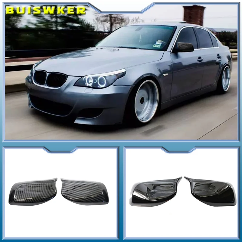 Rearview Mirror Cover Cap Carbon Fiber / Black for BMW 5 Series E60 E61 E63 E64 2004-2008 520i 525i 528i 528xi 530i
Rearview Mirror Cover Cap Carbon Fiber / Black for BMW 5 Series E60 E61 E63 E64 2004-2008 520i 525i 528i 528xi 530i