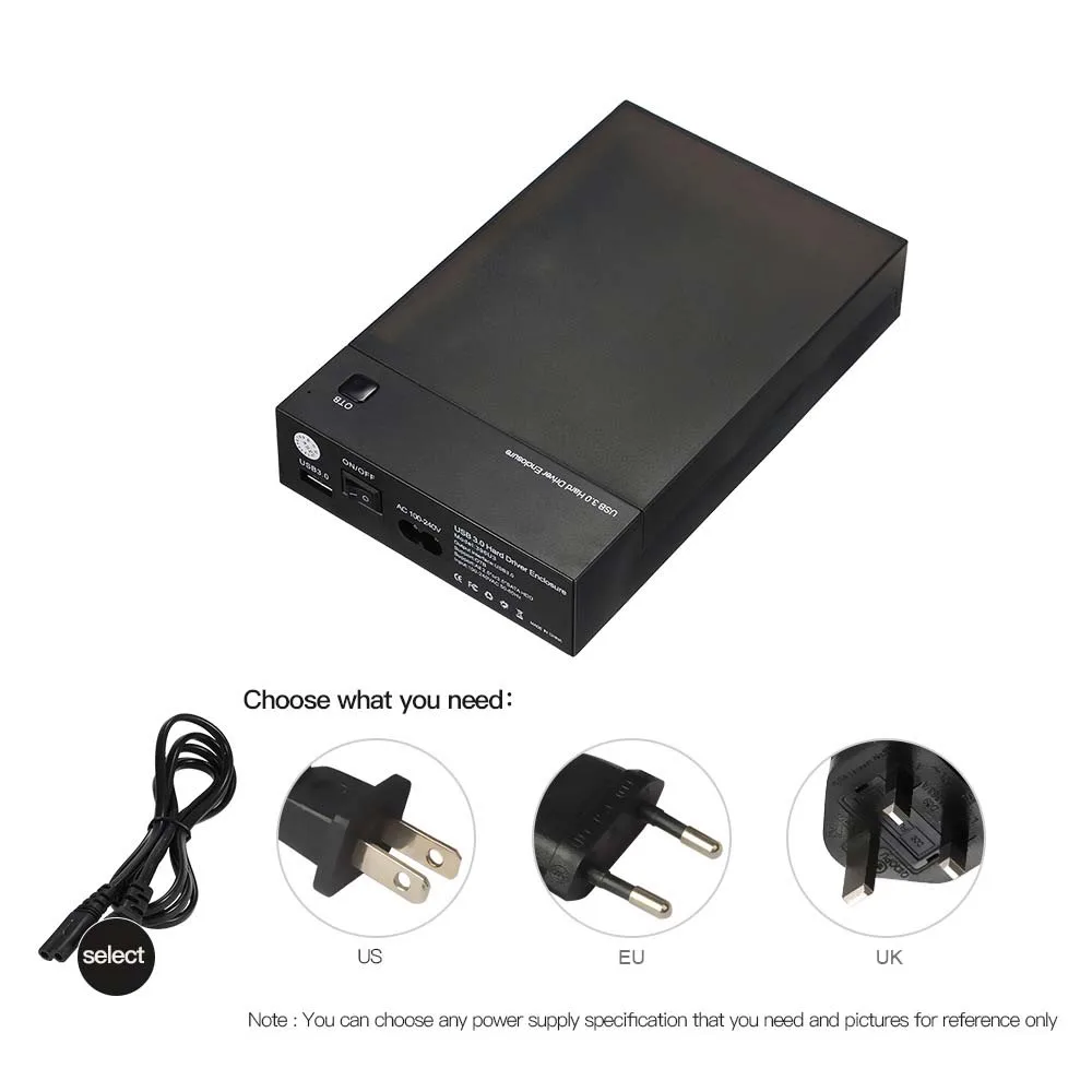 2.5/3.5inch Serial Hard Disk Hard Disk Cases SSD Box External Hard Drive Enclosure Supports 8TB For DIY Computer Laptop Refit
2.5/3.5inch Serial Hard Disk Hard Disk Cases SSD Box External Hard Drive Enclosure Supports 8TB For DIY Computer Laptop Refit