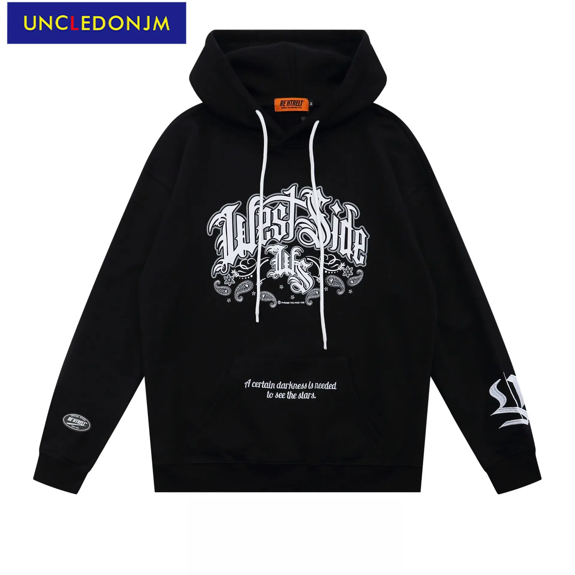 Толстовки UNCLEDONJM 21FW, мужские толстовки в стиле Харадзюку, толстовка большого размера в стиле Хай-стрит, мужская одежда в стиле панк
Толстовки UNCLEDONJM 21FW, мужские толстовки в стиле Харадзюку, толстовка большого размера в стиле Хай-стрит, мужская одежда в стиле панк