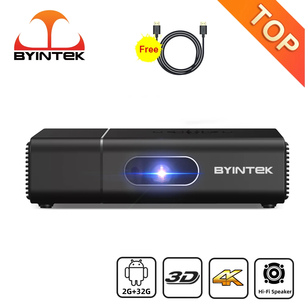BYINTEK U30 Pro DLP Мини 3D для приставки Android Smart Wifi Портативный видео цифровой светодиодный проектор Proyector для смартфона 300 дюймов 4K Кино
BYINTEK U30 Pro DLP Мини 3D для приставки Android Smart Wifi Портативный видео цифровой светодиодный проектор Proyector для смартфона 300 дюймов 4K Кино