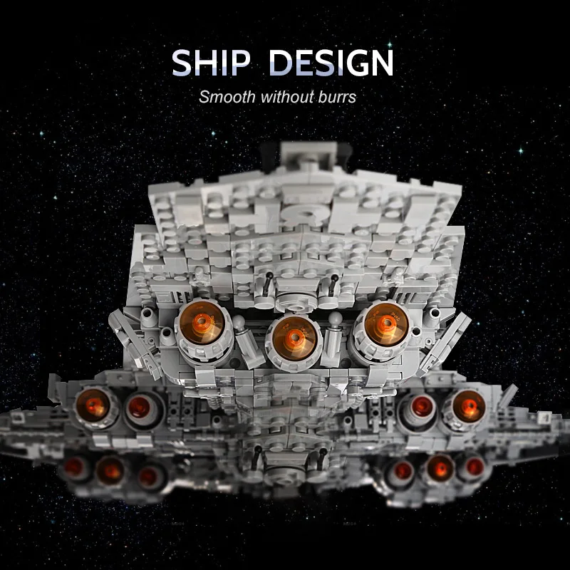 Mould King Star Ship Toy Wars MOC Eclipse Dreadnought Set UCS Fighters Model Building Blocks DIY Bricks Kids Toys Boy Gift 21004 
Mould King Star Ship Toy Wars MOC Eclipse Dreadnought Set UCS Fighters Model Building Blocks DIY Bricks Kids Toys Boy Gift 21004